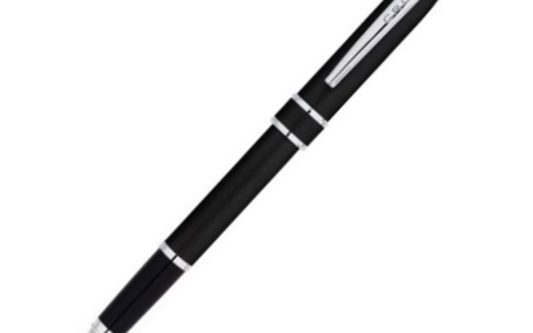 Cross Stratford Satin Black Rollerball Pen