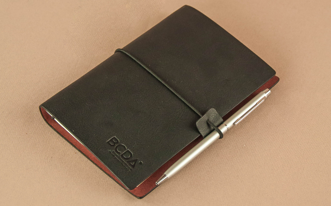 Custom Leather Journal with Garter Enclosure (NB 0250)