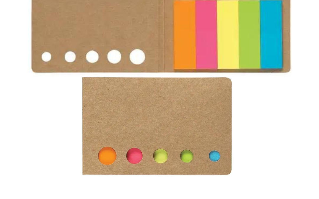 NJR Gifts - Stationery - Kraft Page Markers Booklet