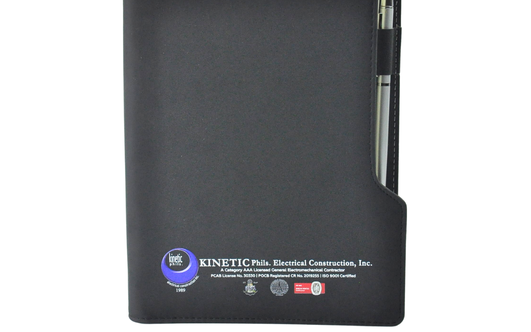 Kinetic Leather Open Date Daily Planner (NB9095)