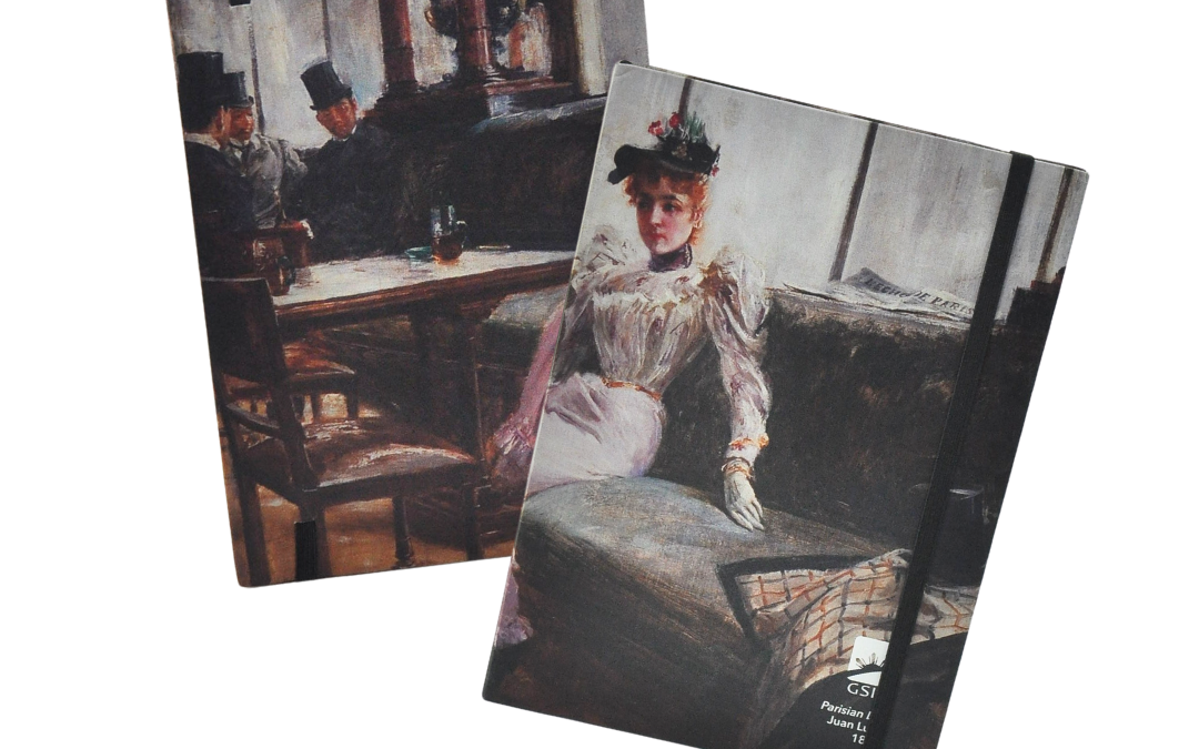 Custom Hardcover A5 Notebook with Garter Enclosure (CNB10)