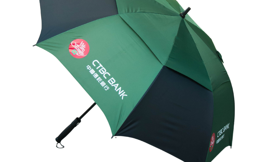 30″ Golf Auto Open Umbrella – Aero flow