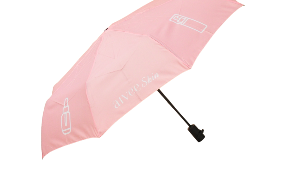 21″ Automatic 3 Fold Umbrella (J3FA) – Full Canopy Print (Aivee Clinic)
