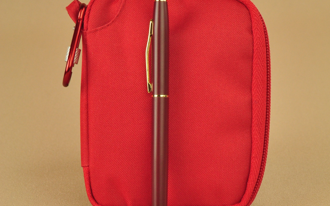 ThNK Pouch Book Type with Pen Slot