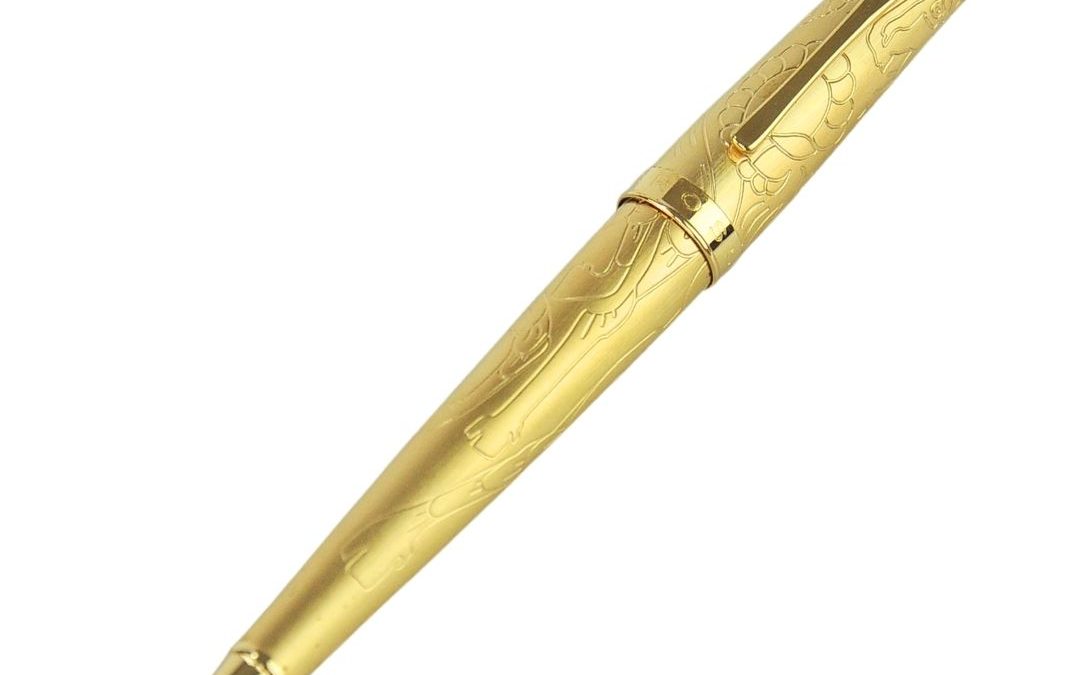 Year of the Goat 23K Gold Ballpoint Pen | Chinese Zodiac Collection