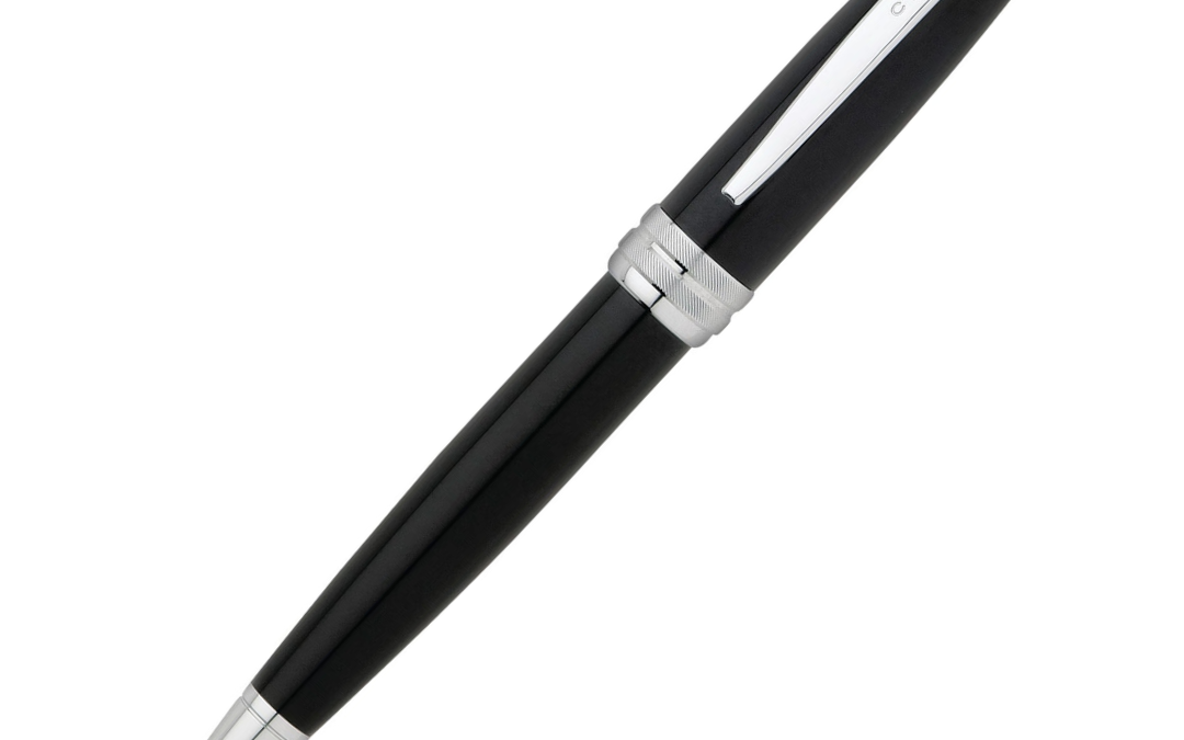 Cross Bailey Black Lacquer Ballpoint Pen