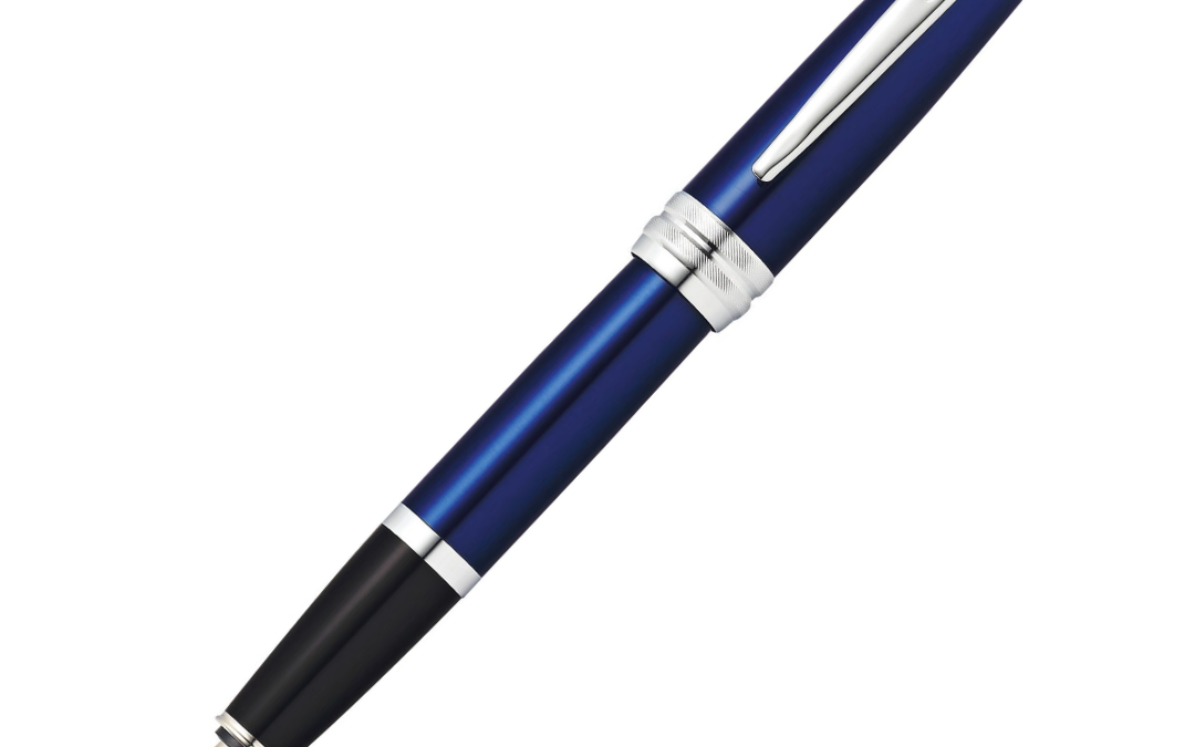 NJR Gifts-CROSS-Bailey-Blue Lacquer-Fountain Pen 1