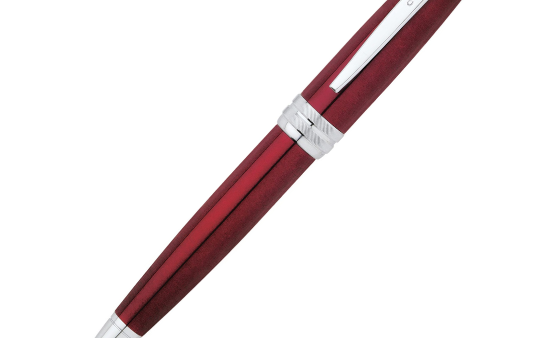 Cross Bailey Red Lacquer Ballpoint Pen