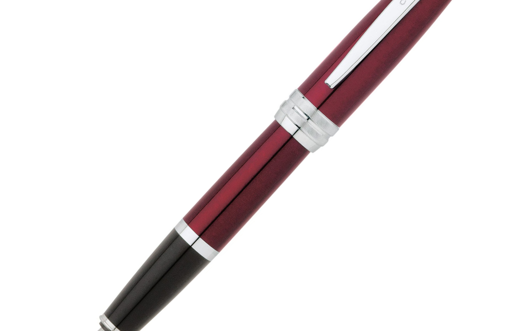 NJR Gifts-CROSS-Bailey-Red Lacquer-Fountain Pen 1