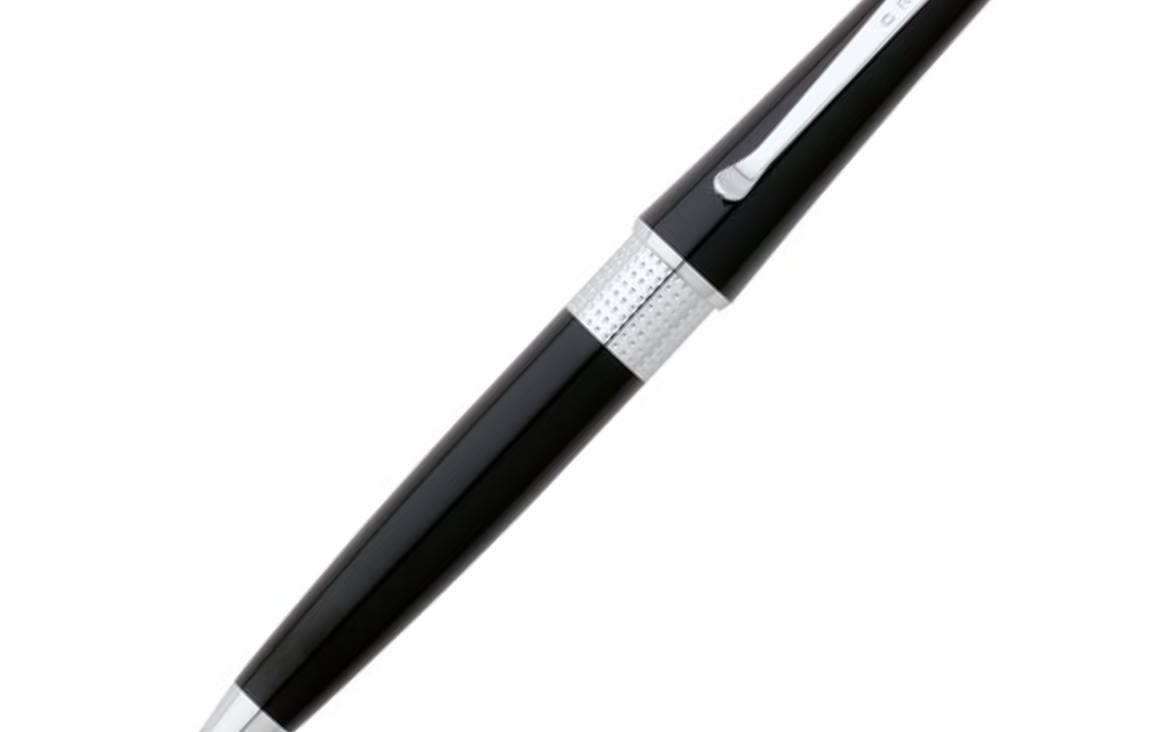 NJR Gifts-CROSS-Beverly-Black LacquerBallpoint Pen 1