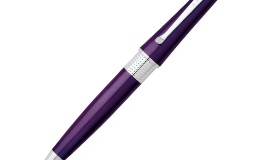 Cross Beverly Purple Lacquer Ballpoint Pen