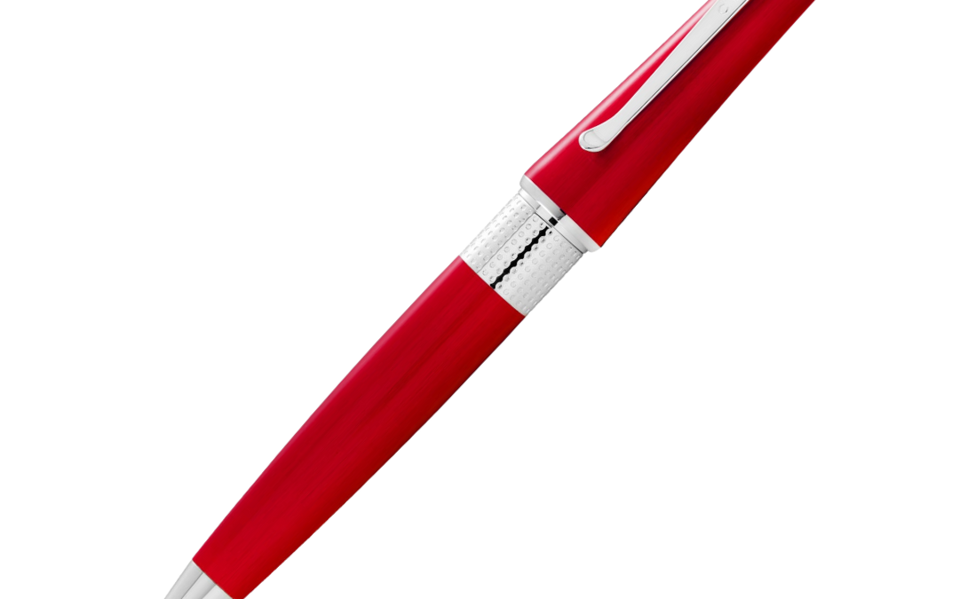 NJR Gifts-CROSS-Beverly-Translucent Red Ballpoint Pen 1