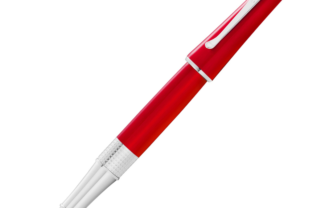 Cross Beverly Translucent Red Rollerball Pen