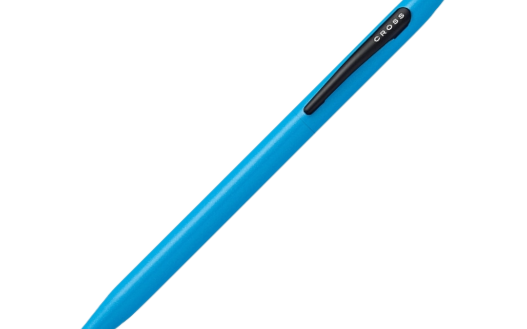 NJR Gifts-Cross Click in Light Blue Ballpoint Pen 1
