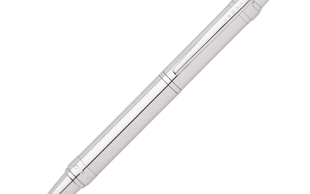 NJR Gifts-Cross Nile in Lustrous Chrome Ballpoint Pen 1