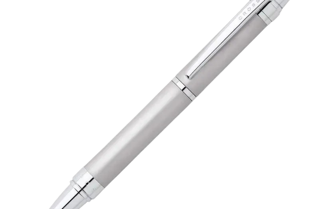 NJR Gifts-Cross Nile in Satin Chrome Ballpoint Pen 1