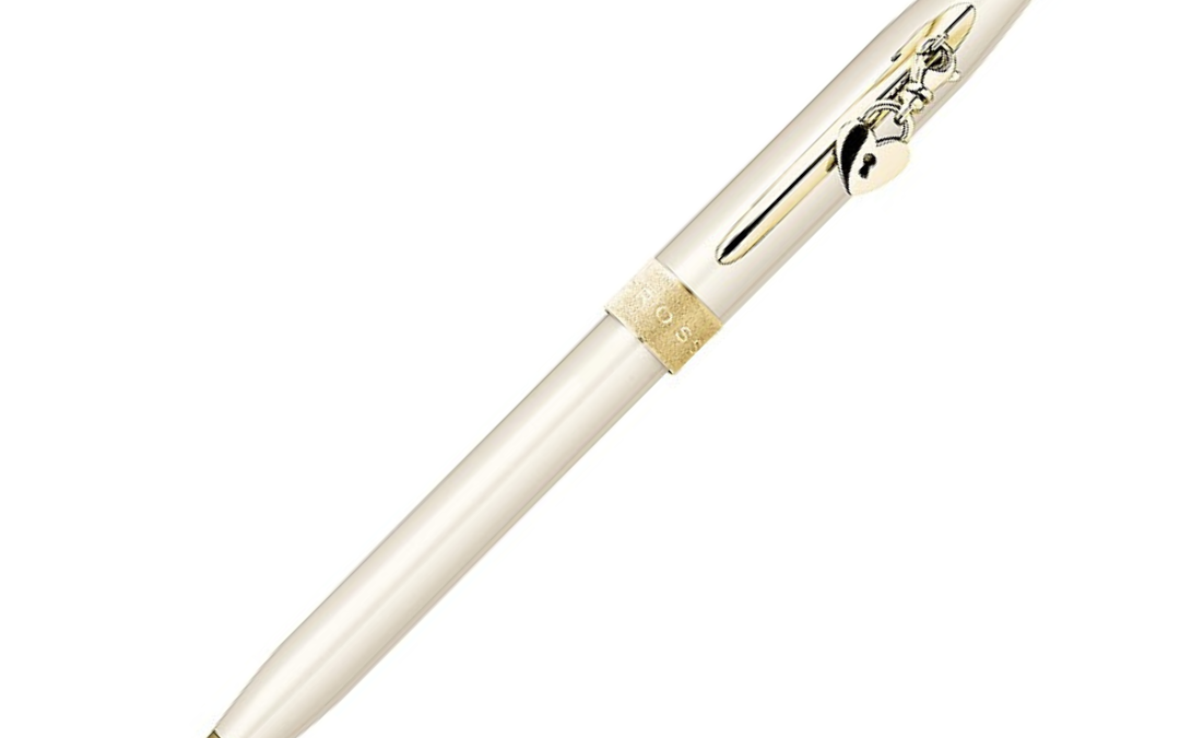 Cross Sentiment Charm Pearlescent Ivory Ballpoint Pen