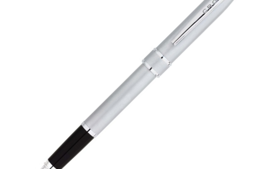 NJR Gifts-Cross Stratford Satin Chrome Rollerball Pen 1