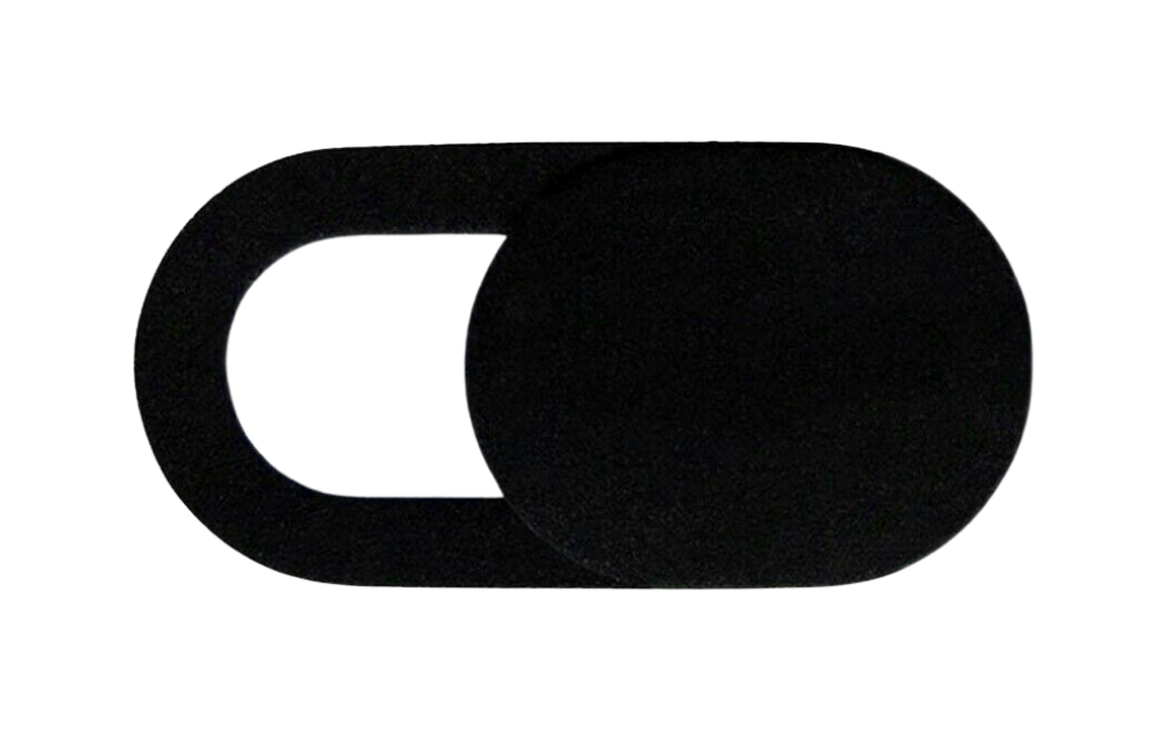 Sliding Webcam Privacy Cover – Oval