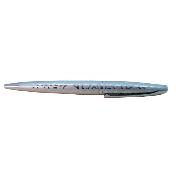 FL 303 Ballpen Spiral Design Nickel