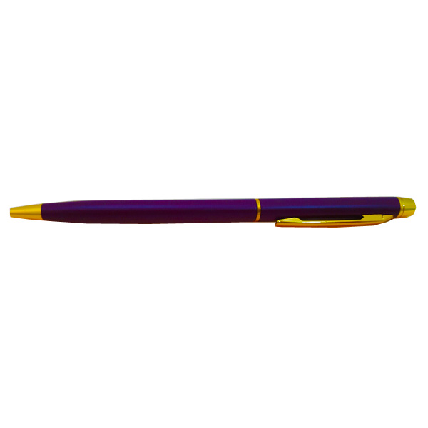 Flat Top Ballpen Maroon