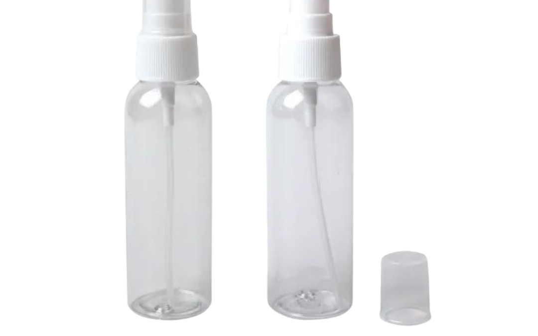 NJRGIFTS-Health and Wellness-Alcohol Spray Bottle-Clear Spray Bottle 1