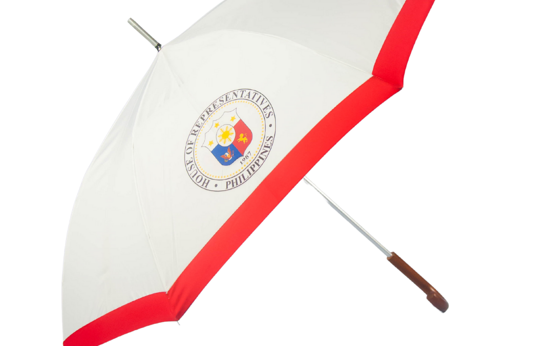 30″ Golf Auto Open Umbrella – with Border (J30AP) | OVP