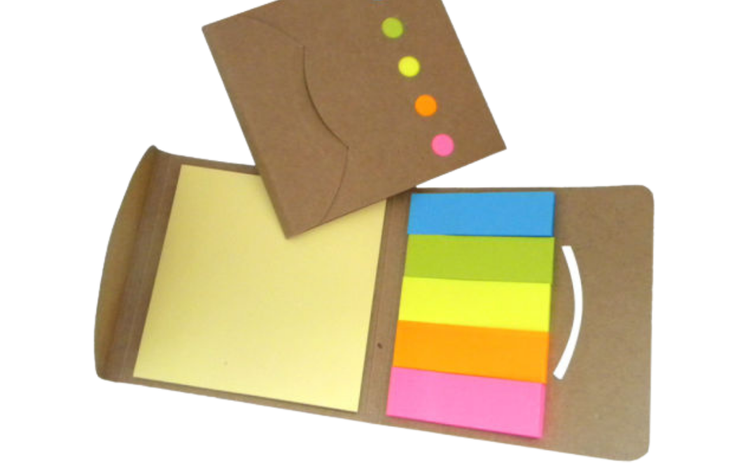 Kraft Sticky Notes and Page Markers Booklet