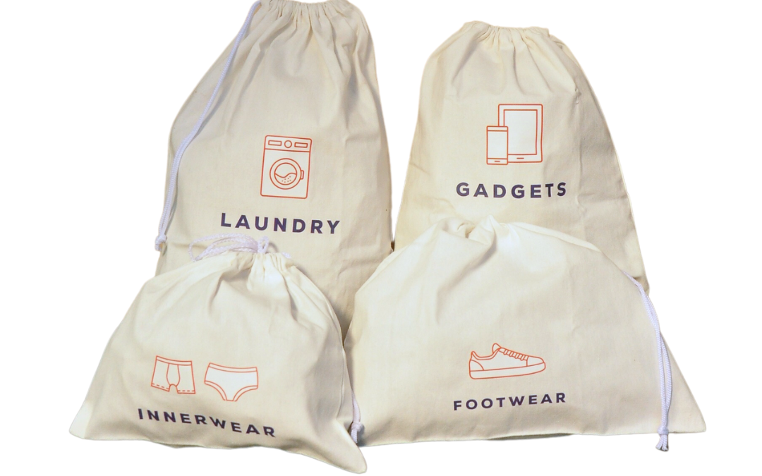 Custom Garment Bag Set with Pouch
