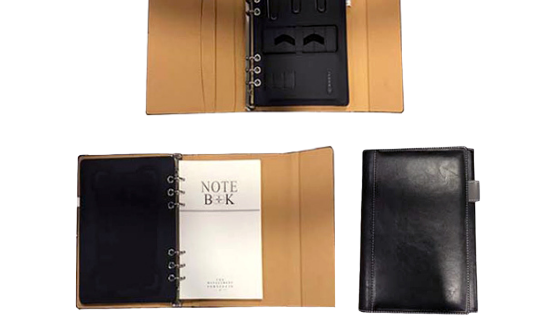Tri Fold Notebook Organizer with Power Bank (NB2568P)