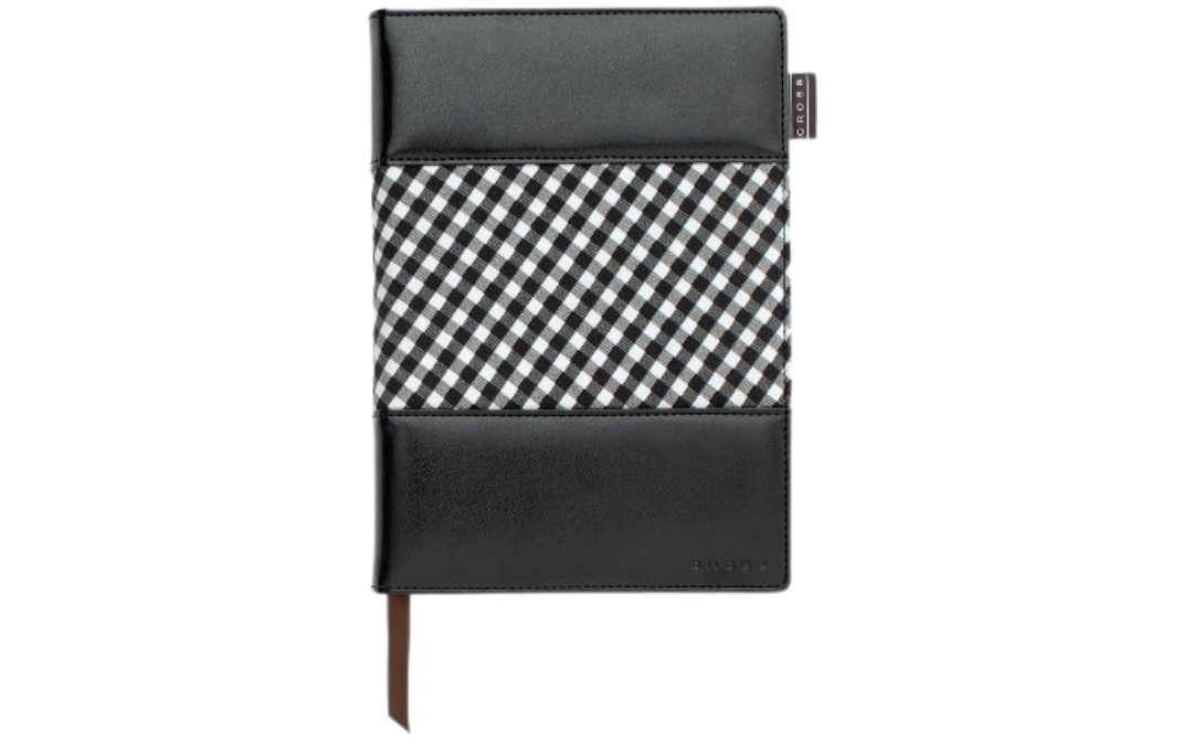 Cross Signature Journal Black Gingham (Small)