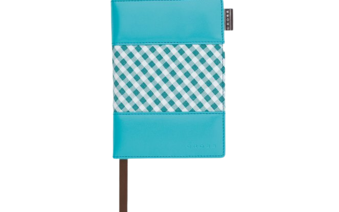 Cross Signature Journal Blue Gingham (Small)