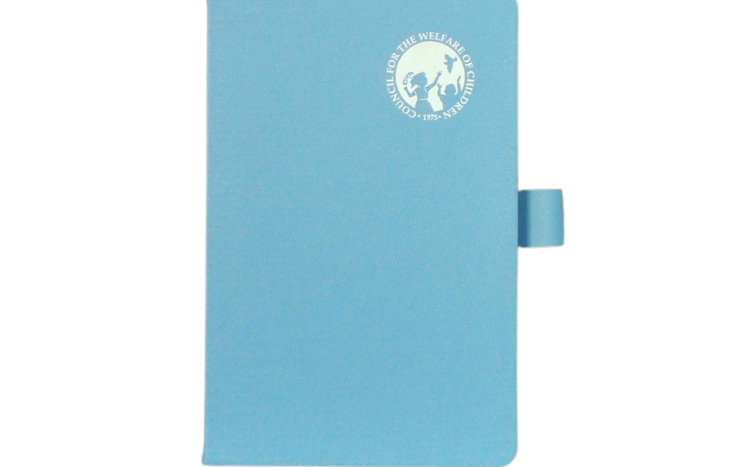 Custom Hardcover A5 Notebook with Garter Enclosure and Pen Loop (CNB04)