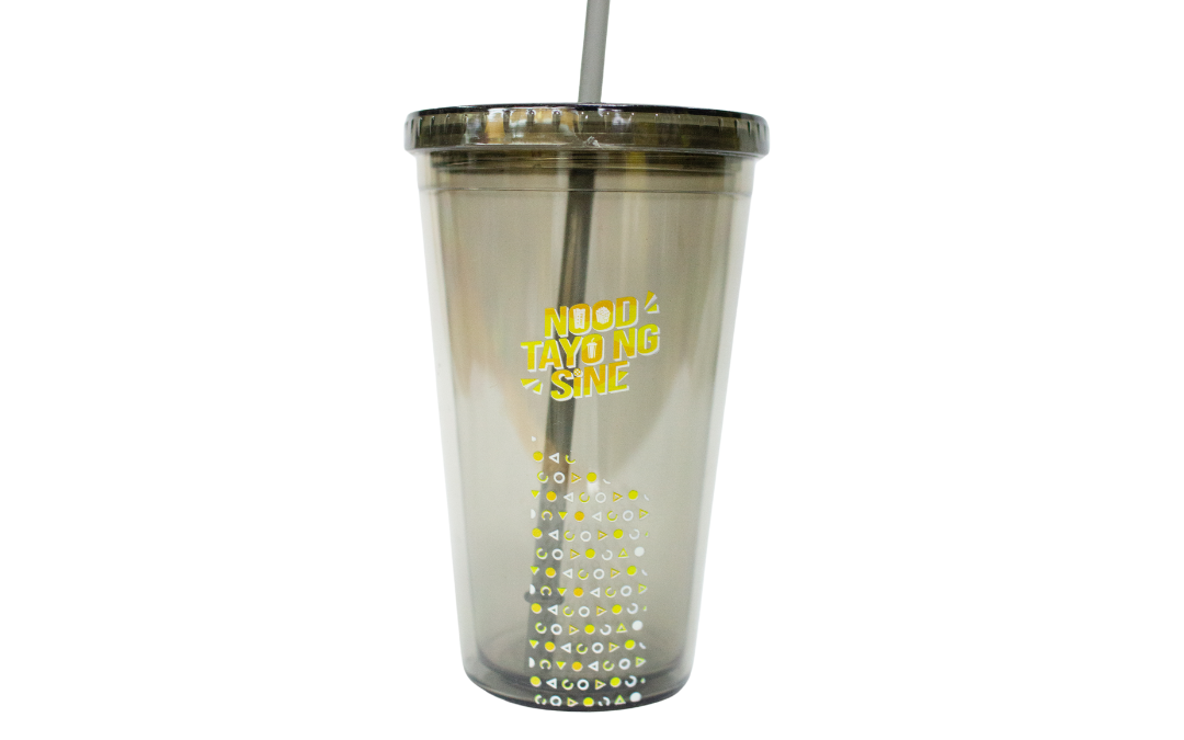 Custom Acrylic Tumbler with Straw (AS369)