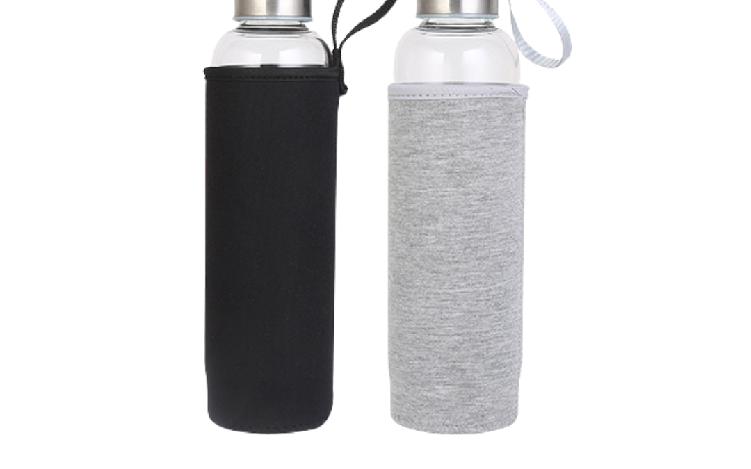 Glass Bottle with Neoprene Sleeve 550ML (GM125)