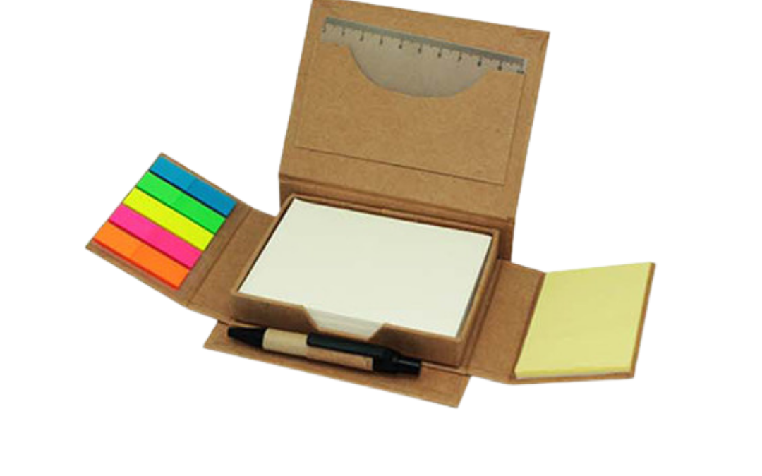 Compact Kraft Notepad with Pen (RN808)