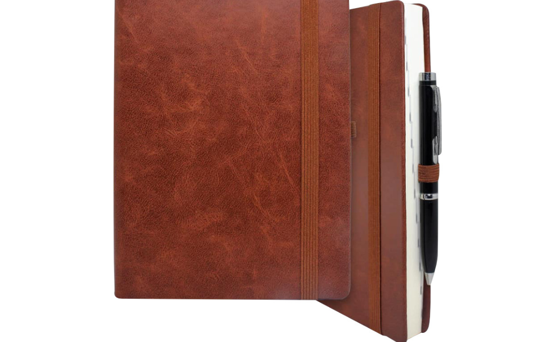 Leatherette Daily Planner with Pen Holder (DP9925)