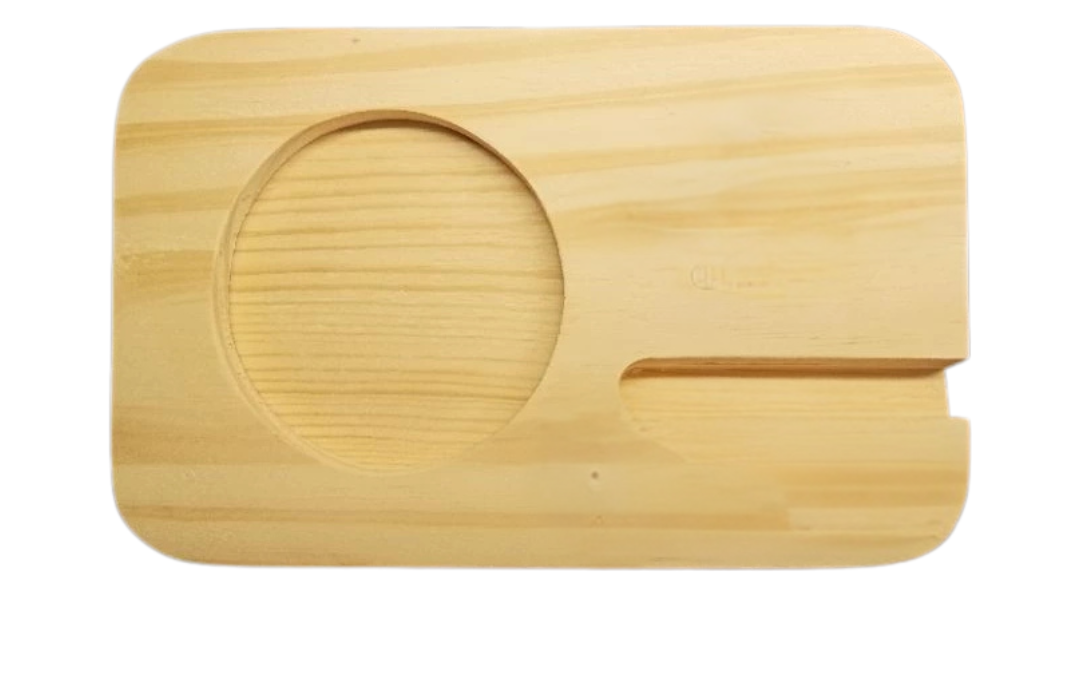 Bamboo Phone Stand with Coaster (BBMS-04)