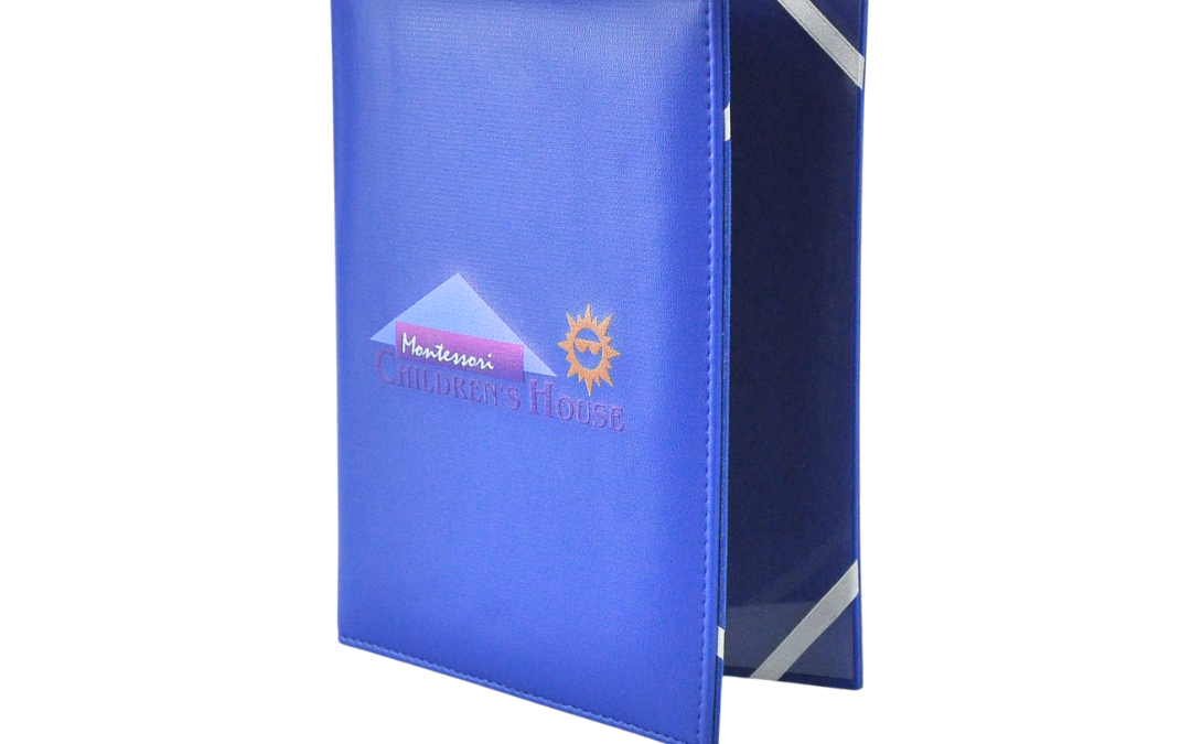 Custom Bi-Fold Certificate Holder (Montessori)
