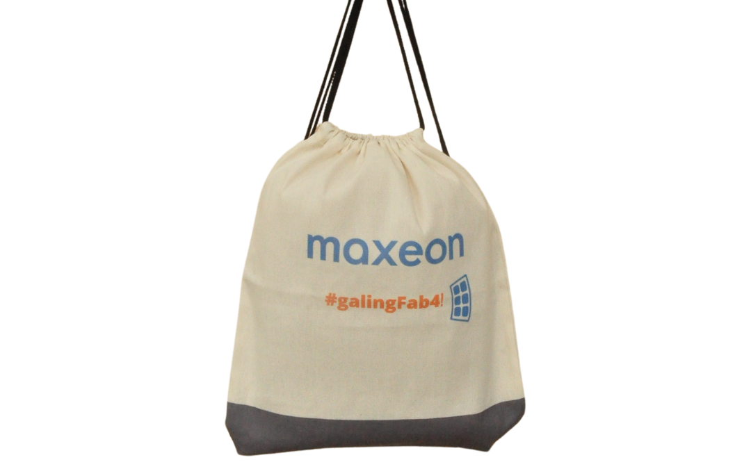 Two Tone Drawstring Bag (Maxeon)