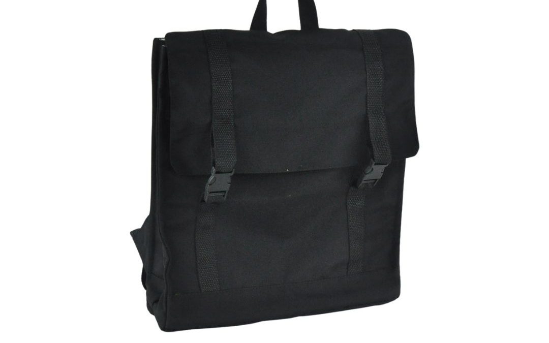Backpack with Flap Cover and Front Pocket