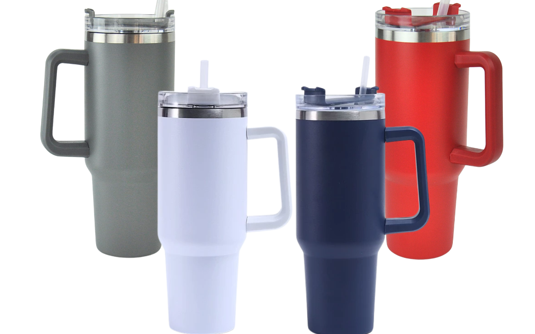 INSULATED STAINLESS STEEL TUMBLER WITH STRAW (BT-06)