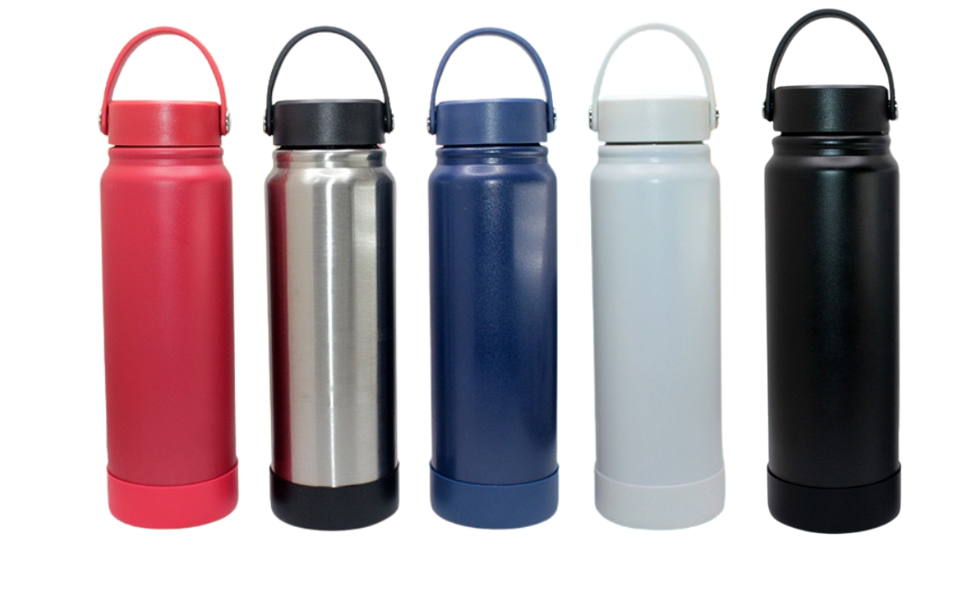 Double Wall Vacuum Flask with Silicone Boot (VF 5024)
