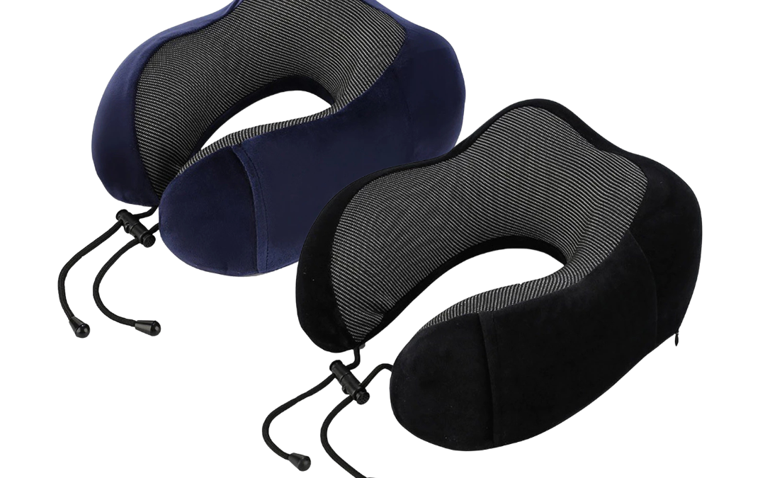 Memory Foam Neck Pillow with Mobile Holder (TP-02)