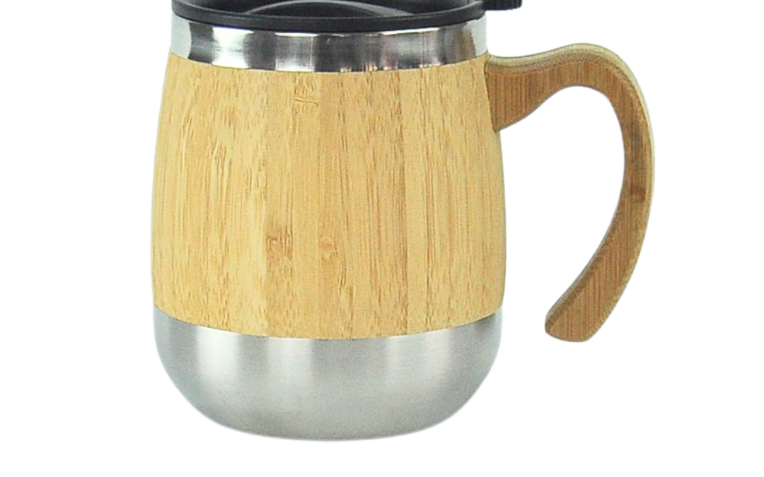Bamboo Mug with Lid (DWBM 01)