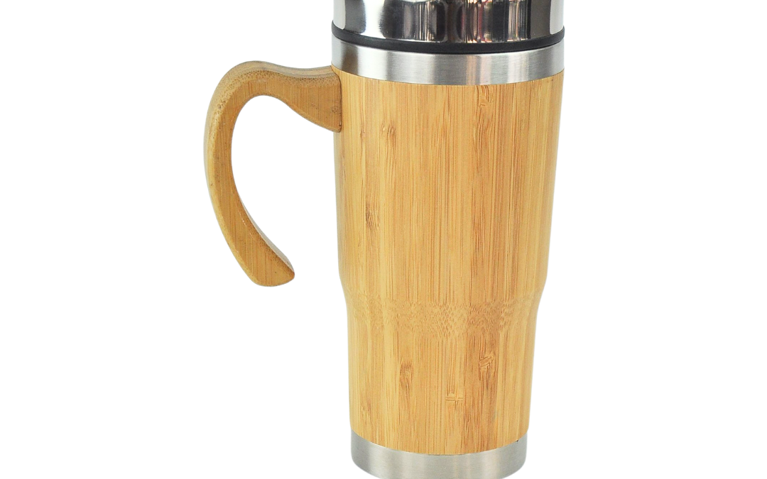 Bamboo Tumbler with Handle
