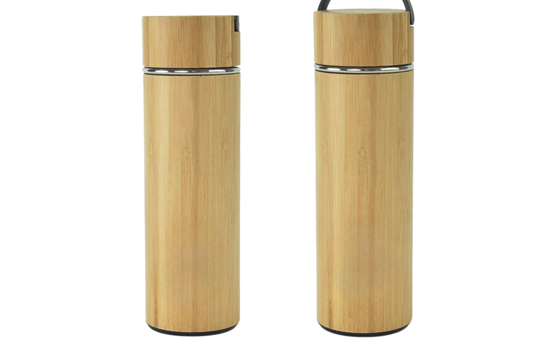 Bamboo Tumbler with Black Handle (VF 5022)