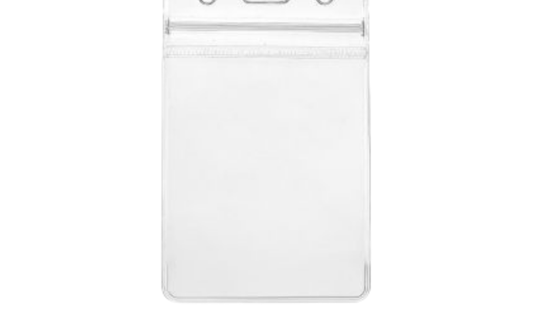 Clear Plastic ID Case | Protector – Portrait