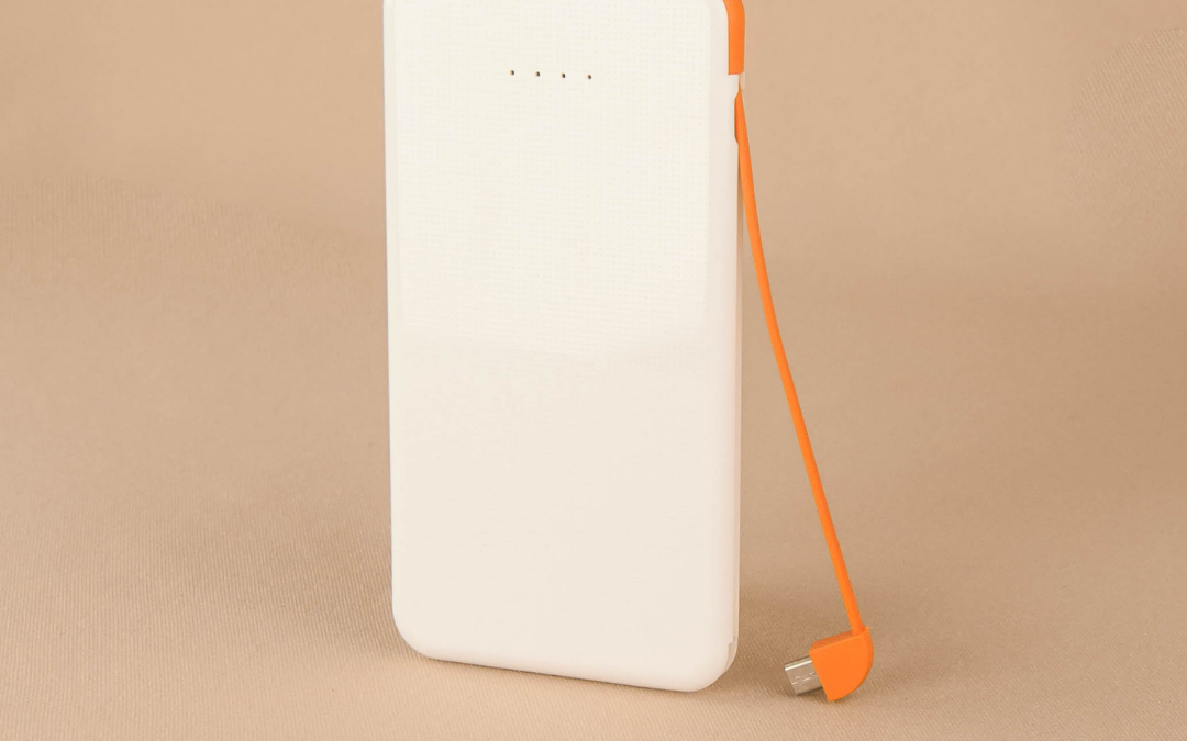 Power bank (White and Orange)