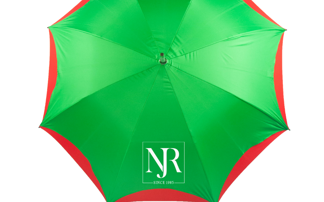 24″ Regular Auto Open Umbrella – Double Cloth Scallop (T24AP)